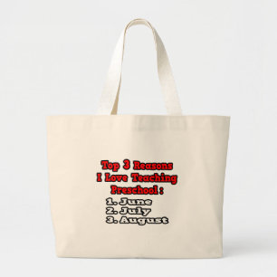 Bolso De Tela Gigante 3 Razones por las que me encanta enseñar preescola