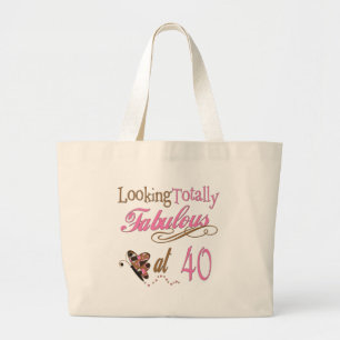 Bolso De Tela Gigante 40.º regalo de cumpleaños