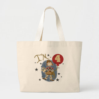Bolso De Tela Gigante 4.ª Vaquera Camisas y Regalos de Cumpleaños