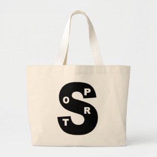 Bolso De Tela Gigante 4.º Jumbo Naturel DESIGN SPORT