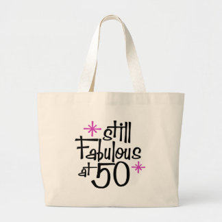 Bolso De Tela Gigante 50.º cumpleaños