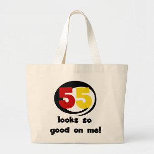 Bolso De Tela Gigante 55 se ve tan bueno conmigo camisetas y regalos