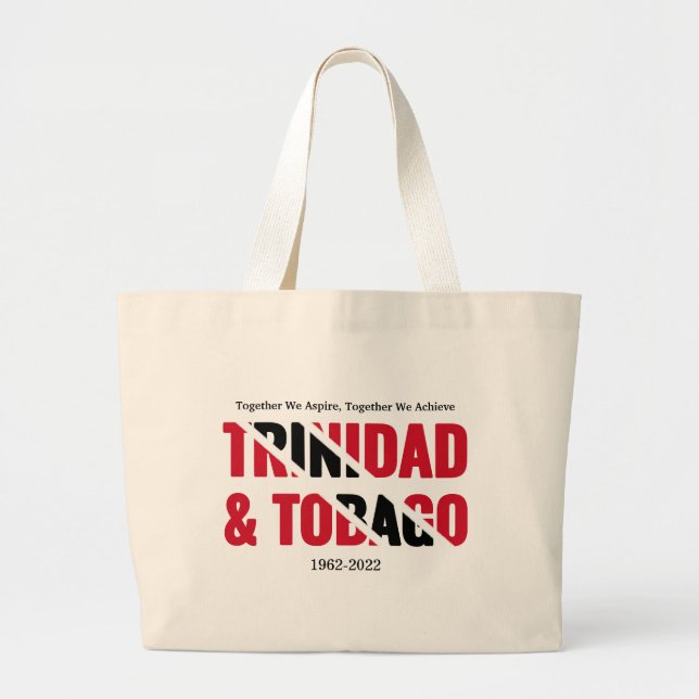 Bolso De Tela Gigante 60 Aniversario de la Patriótica TRINIDAD (Frente)