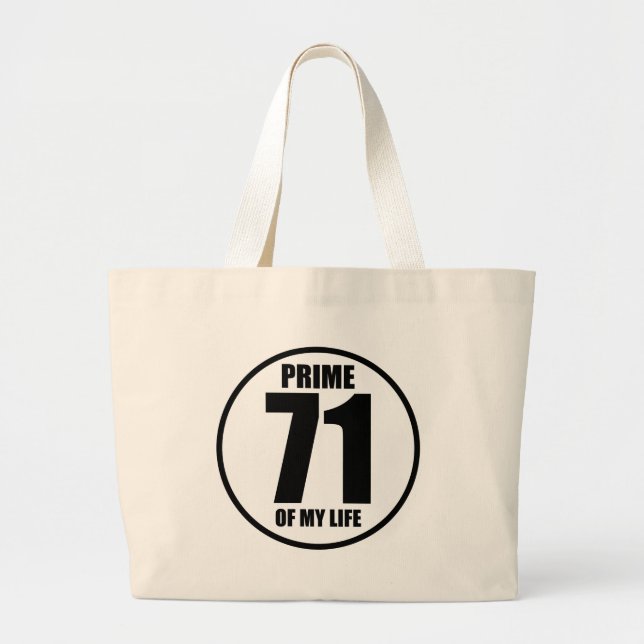 Bolso De Tela Gigante 71 - prima de mi vida (Frente)