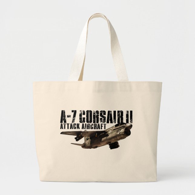 Bolso De Tela Gigante A-7 Corsair II (Frente)