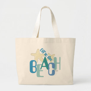 Bolso De Tela Gigante A pie de playa