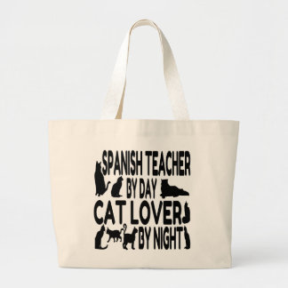 Bolso De Tela Gigante A un profesor español le encantan los gatos