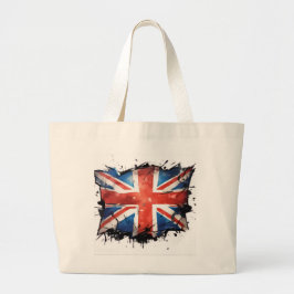 Bolso De Tela Gigante A union jack tote bag