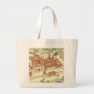 Bolso De Tela Gigante Abadía del Romanesque. Modelo