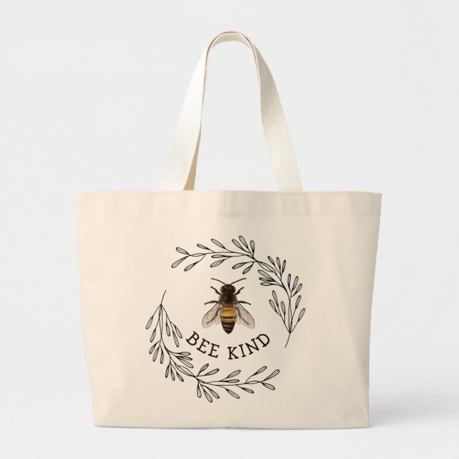 Bolso De Tela Gigante abeja (Frente)