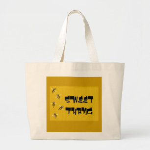 Bolso De Tela Gigante Abejas