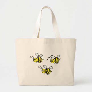Bolso De Tela Gigante abejas