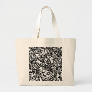 Bolso De Tela Gigante Abejas bulliciosas