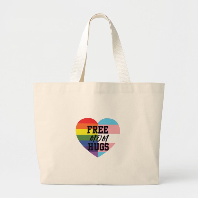 Bolso De Tela Gigante ¡Abrazos más libres de la mamá! (Frente)