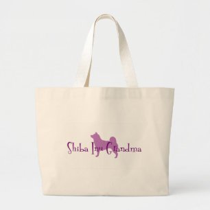 Bolso De Tela Gigante Abuela de Shiba Inu