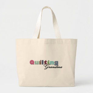 Bolso De Tela Gigante Abuela que acolcha