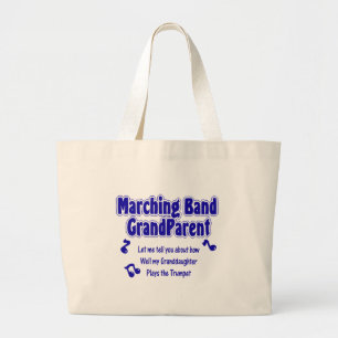 Bolso De Tela Gigante Abuelo/ Trumpet de banda de marcha