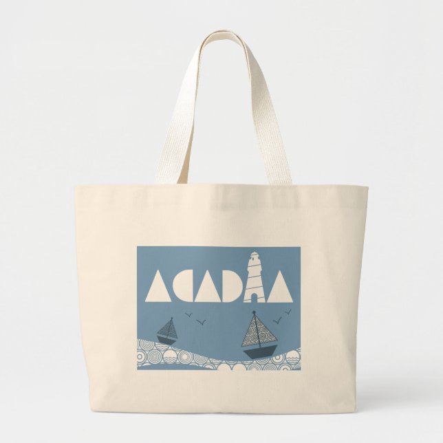 Bolso De Tela Gigante Acadia (Frente)