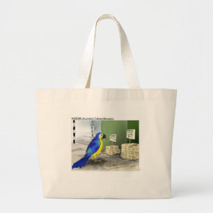 Bolso De Tela Gigante Accesorios de Baño Loro Regalos Divertidos de Dibu