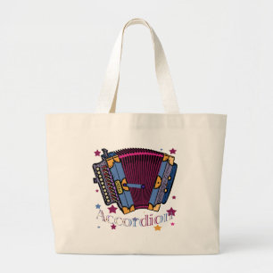 Bolso De Tela Gigante Acordeón