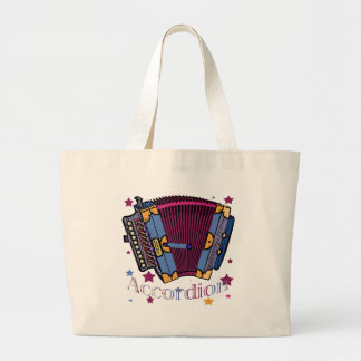 Bolso De Tela Gigante Acordeón