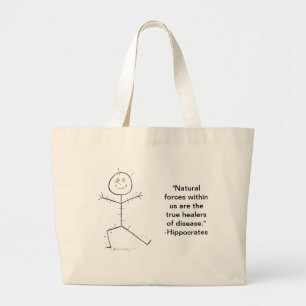 Bolso De Tela Gigante Acupuntura pegajosa
