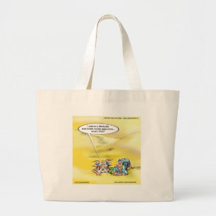 Bolso De Tela Gigante Adicto al Café por las caricaturas de The Times de