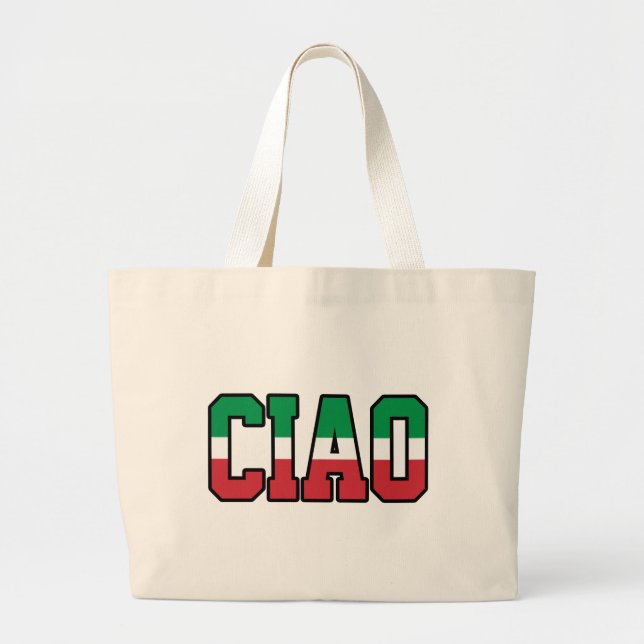 Bolso De Tela Gigante Adiós (Frente)