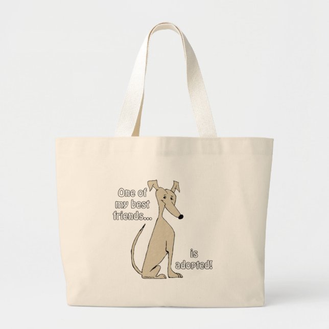 Bolso De Tela Gigante Adopted~Fawn (Frente)