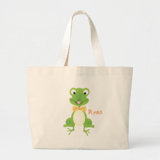 Bolso De Tela Gigante Adorrar la rana