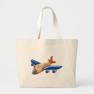 Bolso De Tela Gigante Aeroplano asombroso
