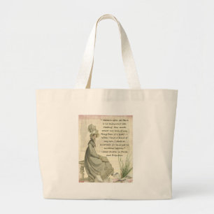 Bolso De Tela Gigante Aficionados a los libros de Jane Austen