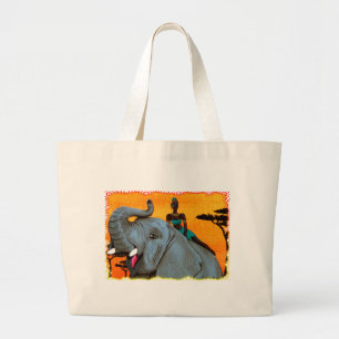 Bolso De Tela Gigante ¡"África! "