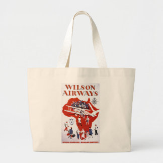 Bolso De Tela Gigante ~ África de las vías aéreas de Wilson