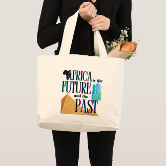 Bolso De Tela Gigante África es El Futuro & El Pasado |