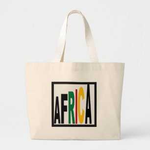 Bolso De Tela Gigante ÁFRICA Jumbo Tote