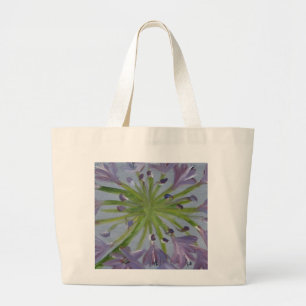 Bolso De Tela Gigante Agapanthus
