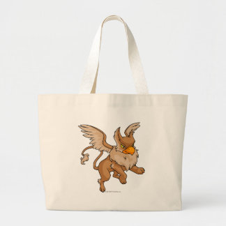Bolso De Tela Gigante Aguilera Brown