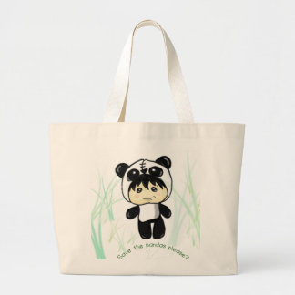 Bolso De Tela Gigante ¿Ahorre las pandas satisfacen?