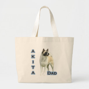 Bolso De Tela Gigante Akita Dad 4