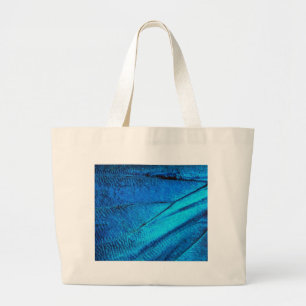 Bolso De Tela Gigante Ala de mariposa azul irlandés