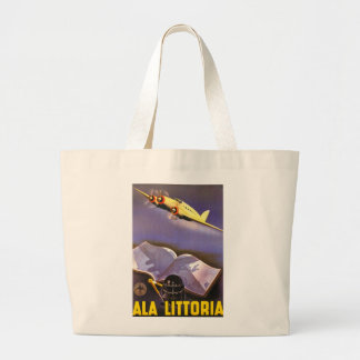 Bolso De Tela Gigante Ala Littoria