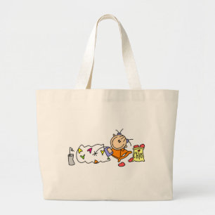 Bolso De Tela Gigante Alegría de la fiesta de pijamas