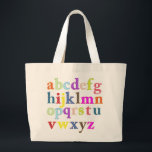 Bolso De Tela Gigante Alfabeto<br><div class="desc">Alfabeto</div>
