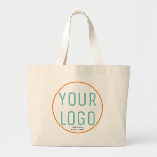 Bolso De Tela Gigante Algodón de encargo personalizado del logotipo