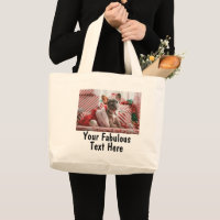Algodón personalizado con foto y texto