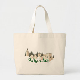 Bolso De Tela Gigante Alhambra