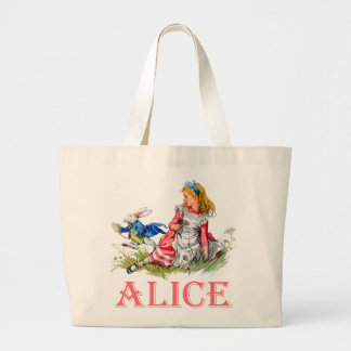 BOLSO DE TELA GIGANTE ALICE EN WONDERLAND