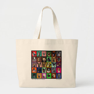 Bolso De Tela Gigante Almas del arco iris del DM