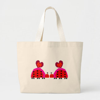 Bolso De Tela Gigante Amantes de la mariquita